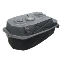 Топливный бак Pajero Sport 1 из алюминия 81 литр с защитой (стагер)