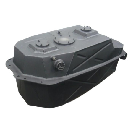 Топливный бак Pajero Sport 1 из алюминия 81 литр с защитой (стагер)